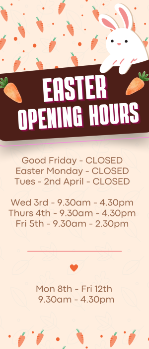 Modern Easter Holiday Business Hours Instagram Story